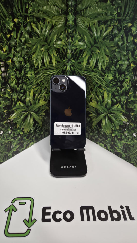 Apple iPhone 14 Kártyafüggetlen 128 GB, 12 hó garancia