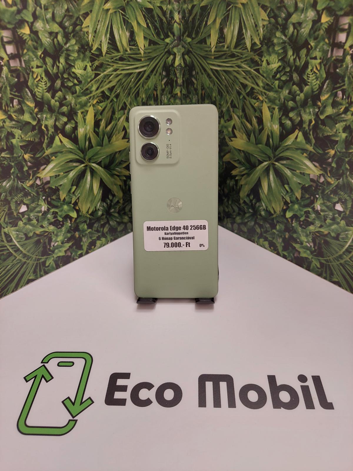 Motorola Edge 40 Kártyafüggetlen 256 GB, 12 hó garancia