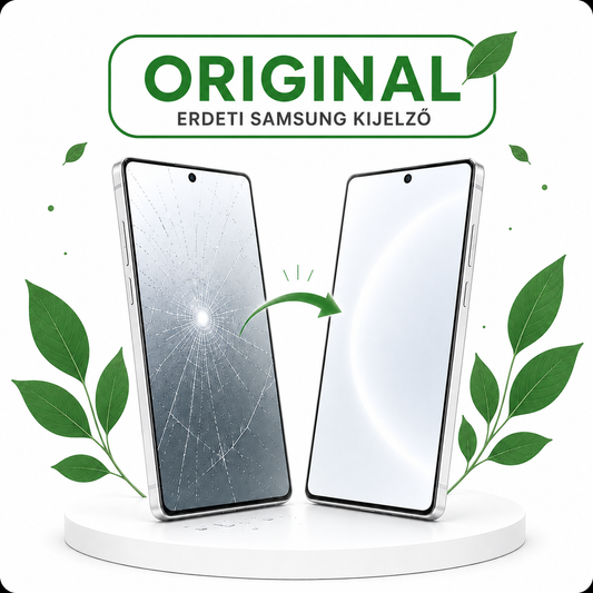 Samsung Galaxy S20 FE kijelző csere gyári alkatrésszel - 1-2 órán belül